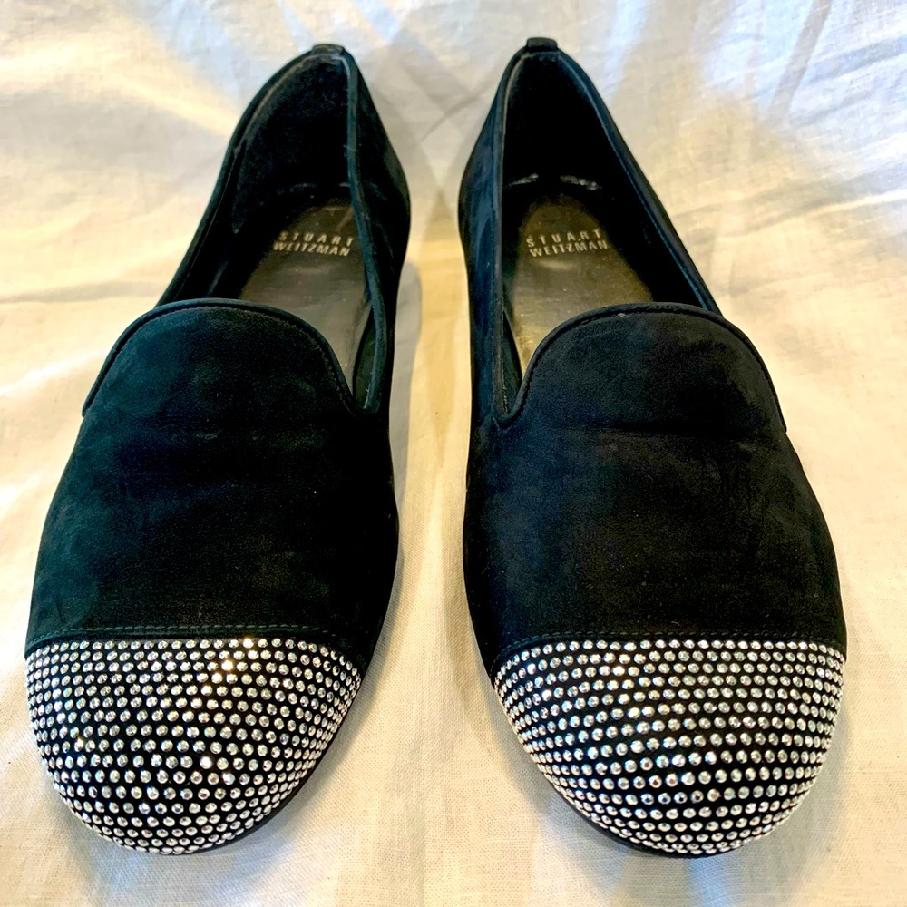 Stuart Weitzman Suede Flats